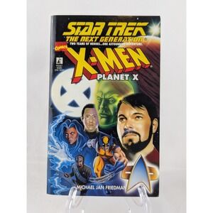 Star Trek The Next Generation X-Men Planet X Paperback Marvel Pocket Books
